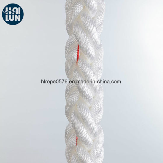 White Polypropylene Multifilament Rope for Mooring and Fishing