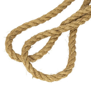 Climbing 1.25" Manila Battle Rope by Muscle Ropes