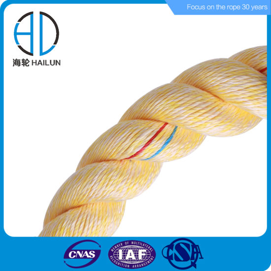 Impa Marine 3/8/12 Strand Mixed PP&Polyester Pet Mooring Rope for Vessel