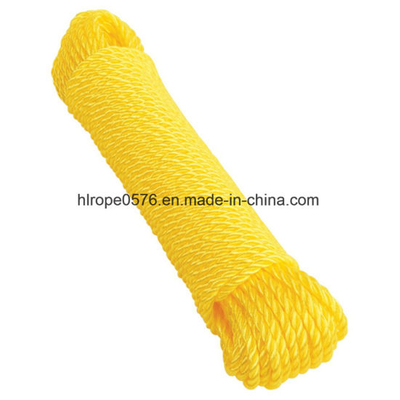 Yellow Mooring Rope Nylon Rope Polypropylene Filament Rope Polyester Rope
