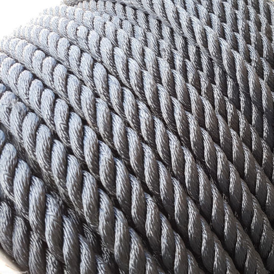 100% High Strength Polyester Rope Marine Rope