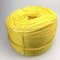 Yellow Color 3 Strand Twisted PP/PE Rope for Fishing Marine