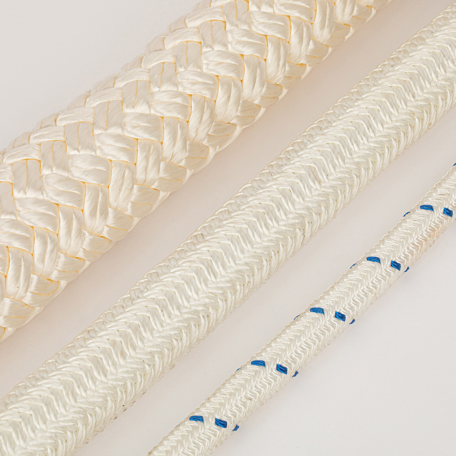 8 Strand Polypropylene /Polyester /Nylon Twisted Marine Mooring Rope