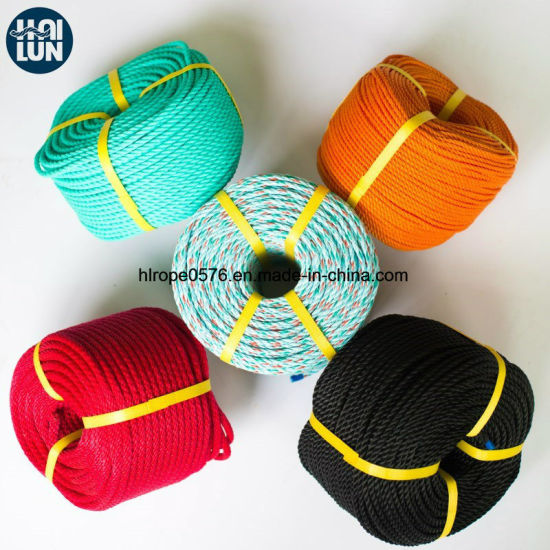 High Quality 3 Strand PP Rope PE Mooring Rope