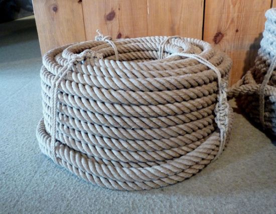 6mm 1m-50m Natural Jute Rope Twine Rope Hemp Twisted Cord