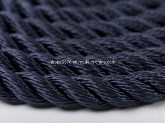 Factory Wholesale 8 Strand Polypropylene /Polyester /Nylon Twisted Mooring Rope