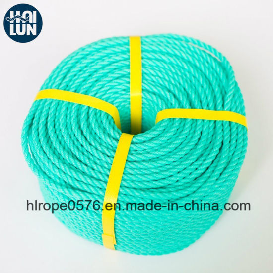 Excellent Quality 3-Strand PE Rope for Mooring and Fishing