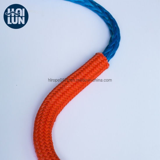 12 Strand Synthetic UHMWPE/Hmpe Hmwpe Rope Winch Rope Marine Rope for Mooring Offshore