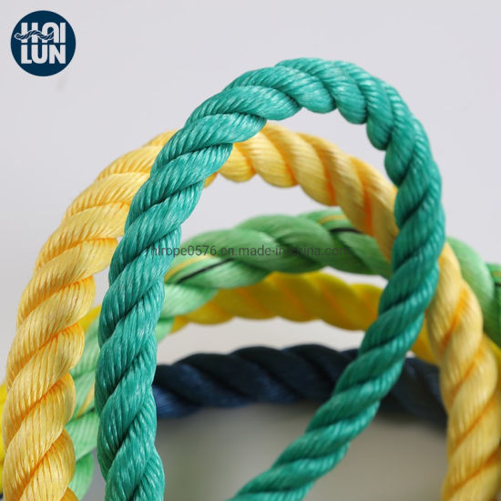 3/8 Strand PP Rope Polypropylene Rope Danline Rope for Fishing and Mooring