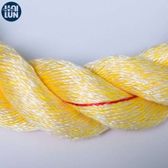 High Strength 3/8/12 Strand PP Polypropylene Polyester Rope for Mooring and Marine