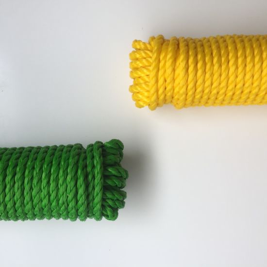 8mm Heavy Duty Twisted PP Rope Polypropylene Rope Pulley Clothes Line Sport Net Yacht Cords
