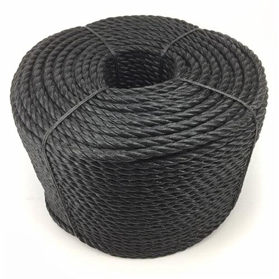 Polypropylene Rope 3&8" X 600′, Black Buy Polysteel, Fishing Line