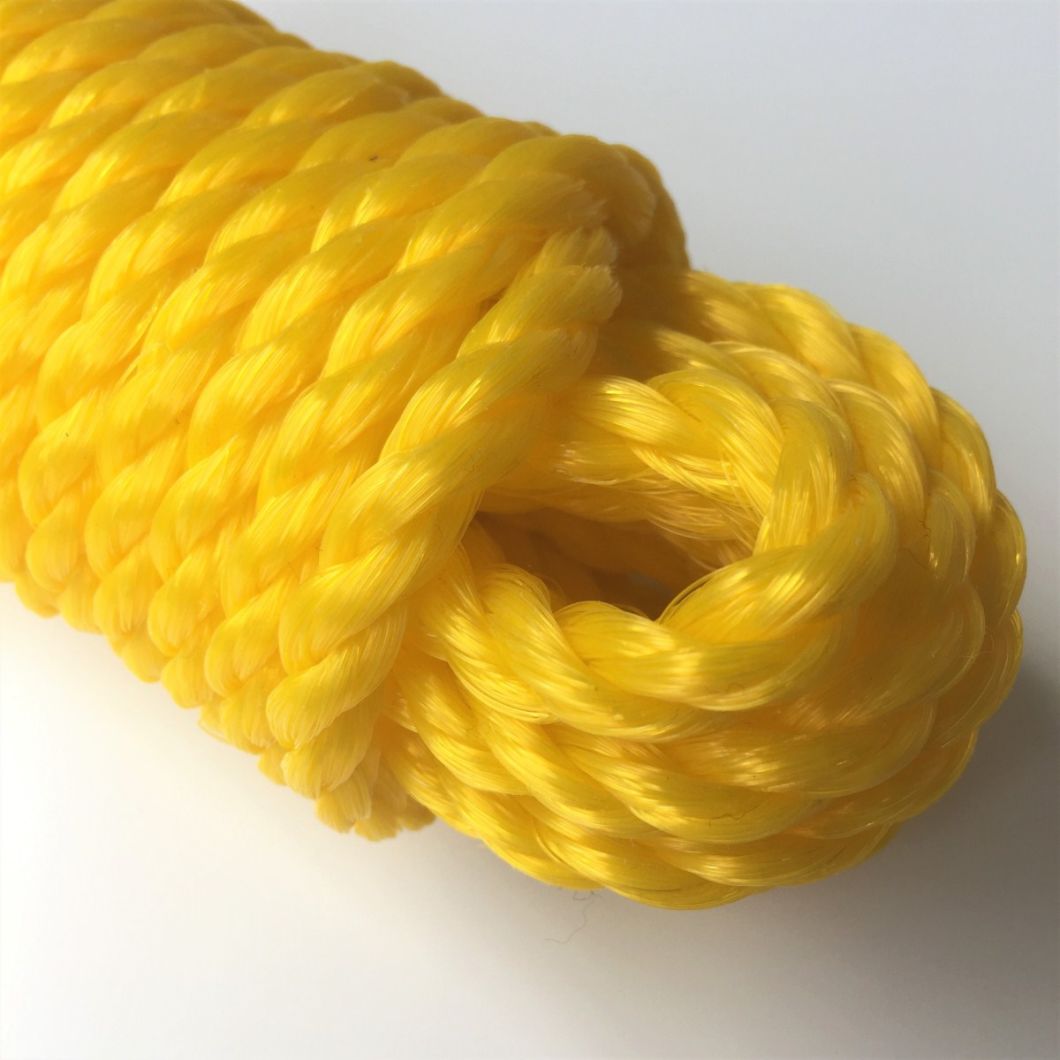 8mmx7.5m Heavy Duty Twisted Polypropylene Rope Floating PP Rope Boat