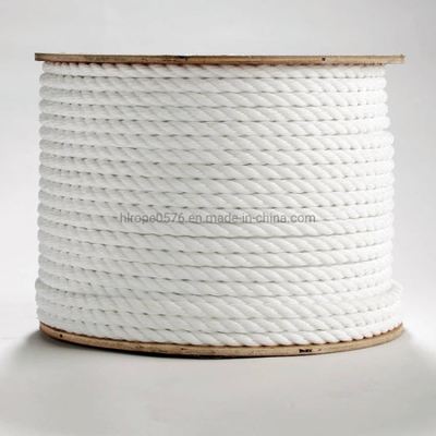 3 Strand Twisted White Polypropylene Rope