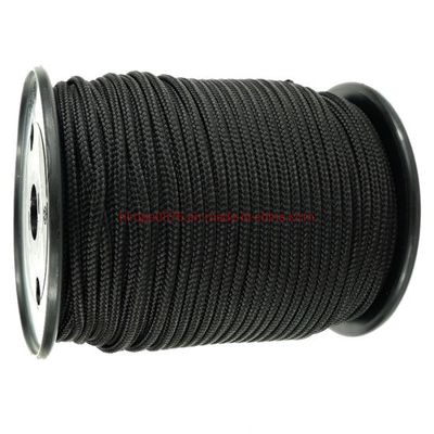 4mm Black Braided Polypropylene Multicord Polyester X 200m