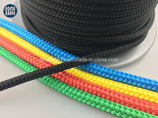 Factory Wholesale Polypropylene Nylon Polyester Double Braide Rope