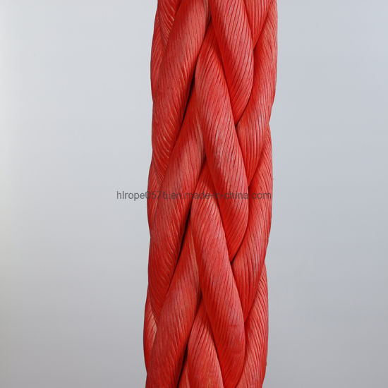Polyester Cover 12 Strand UHMWPE/HMPE for Mooring Offshore Winch Rope